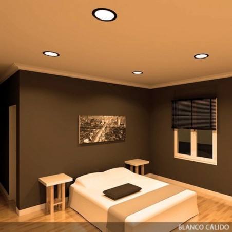 Plaque LED circulaire 18W 1.380Lm 6000ºK 40.000H