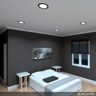 Plaque LED circulaire 18W 1380Lm  4200ºK 40.000H