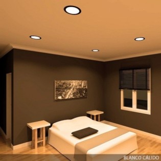Plaque LED circulaire 18W 1380Lm  4200ºK 40.000H