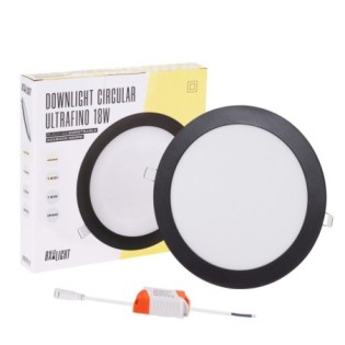 Plaque LED circulaire 18W 1380Lm  4200ºK 40.000H