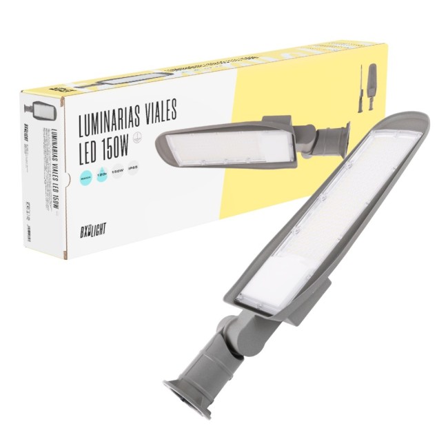 Lampadaire LED 150W 15.000Lm 3000K IP65 PRO 50.000H