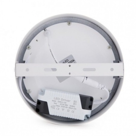 Plafonnier LED 12W 930Lm  4200ºK Circular 40.000H
