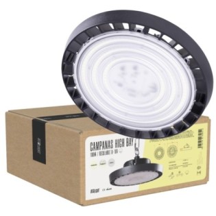 Suspension LED High Bay - Grandes Hauteurs 100W IP65 6000 k 120º