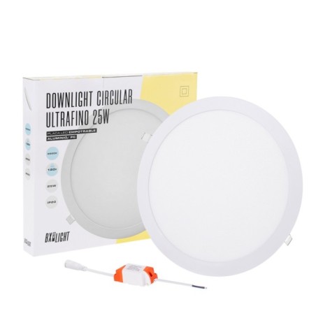 Plaque LED 1872Lm  3000ºK Circular 40.000H