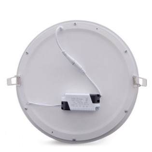 Plaque LED 1872Lm  3000ºK Circular 40.000H
