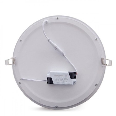 Plaque LED 1872Lm  3000ºK Circular 40.000H