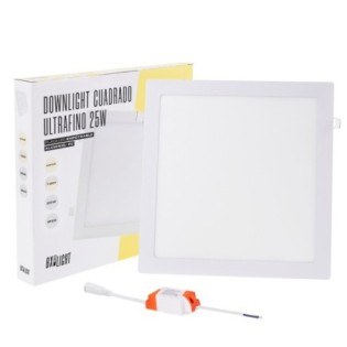 Plaque LED 25W 2180Lm  4200ºK  40.000H