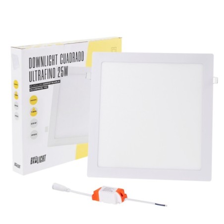 Plaque LED 25W 2180Lm  4200ºK  40.000H