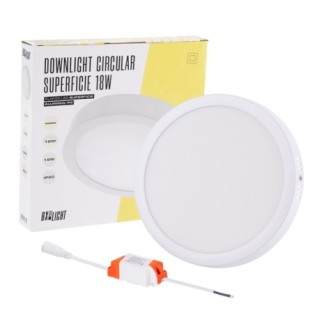 Plafonnier LED 18W 1113Lm  3000ºK 40.000H