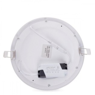 Plaque LED 18W 1409Lm  4200ºK Circular 40.000H