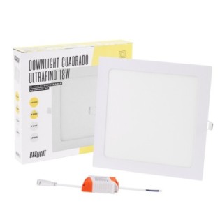 Plaque LED 18W 1.350Lm 6000ºK 40.000H