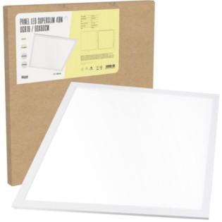 Panneau LED  40W 4500Lm 4200ºK 60x60Cm UGR19 40.000H