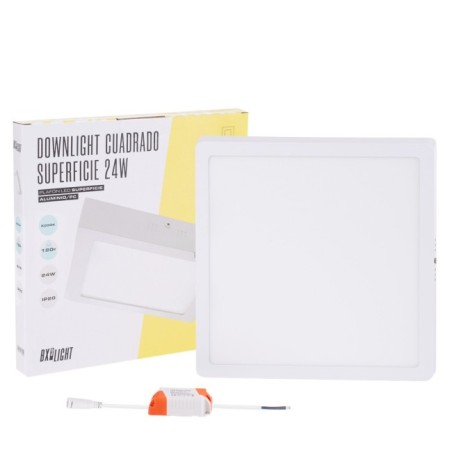 Plafonnier LED 24W 1778Lm 6000ºK 40.000H