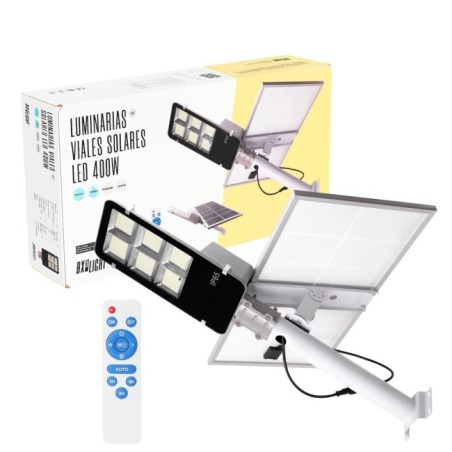 Éclairages Routiers Solaires - Éclairage Public - Lampadaires LED - Environnements Urbains et Résidentiels 400W IP65 6000 K