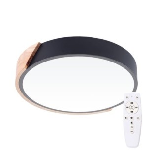 Plafonnier LED 18W 1 800Lm Circulaire Bicolore Addilyn Température de Couleur Réglable 40 000H