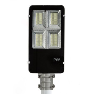 Lampadaire LED 150W 7.500Lm 6000ºK IP65 Capteur Solaire 40.000H