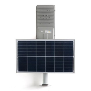 Lampadaire LED 150W 7.500Lm 6000ºK IP65 Capteur Solaire 40.000H