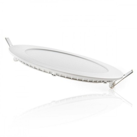 Plaque LED 12W 860Lm 4200ºK Circulaire 40.000H