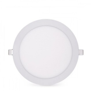 Plaque LED 12W 860Lm 4200ºK Circulaire 40.000H