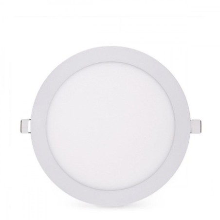 Plaque LED 12W 860Lm 4200ºK Circulaire 40.000H