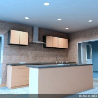 Plaque LED 12W 860Lm 4200ºK Circulaire 40.000H