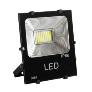 Projecteur LED 50W 5 000Lm 6000K Solaire avec Capteur 50W + Télécommande Panneau 6V/15W 40 000H