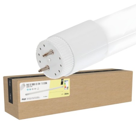 Pack 30 Tubes LED T8 18W 1.440Lm 6000K 1200mm 40.000H