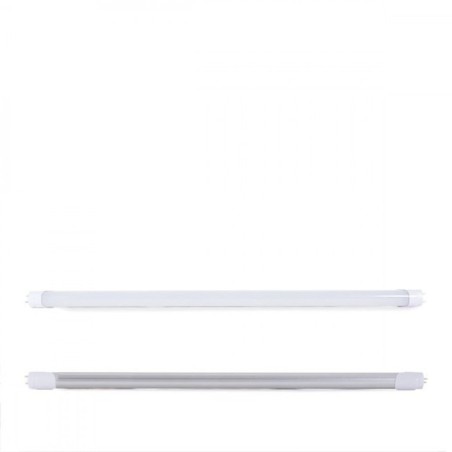 Tube LED T8 18W 2160Lm 6000ºK 120cm Tête Rotative Connexion Un Seul Côté 60.000H