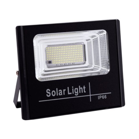 Panneau projecteur LED solaire 65 W et 6500 K : 6 V/8 W Batterie : 3,2 V/5000 mAh Télécommande