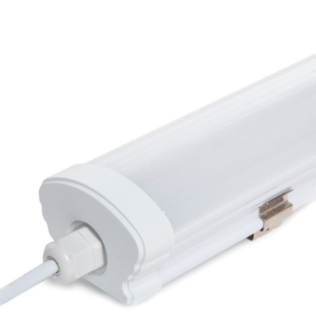 Équipement étanche LED 40 W 3 600 Lm 6 000 K 120 cm IP65 50 000 h