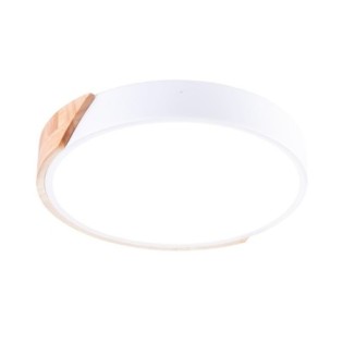 Plafonnier LED bicolore circulaire Veronica 18 W 1800 lm avec température de couleur réglable et durée de vie de 40 000 heures