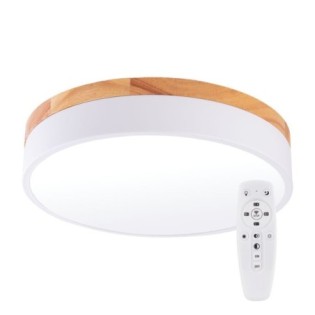 Plafond LED 24W 2493Lm avec télécommande et réglage CCT