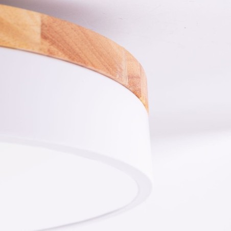 Plafond LED 24W 2493Lm avec télécommande et réglage CCT