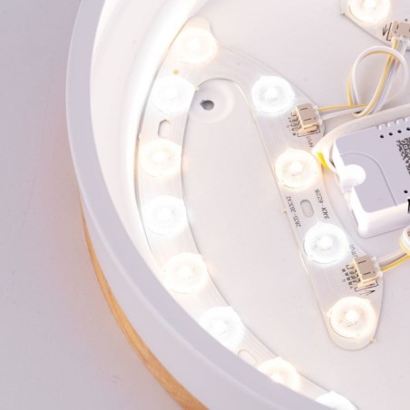 Plafond LED 24W 2493Lm avec télécommande et réglage CCT