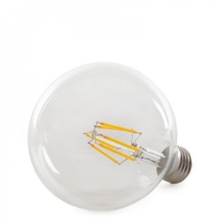 Ampoule LED E27 6W 432Lm 2000ºK Filament G95 40.000H
