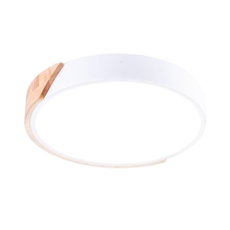 Plafonnier LED bicolore circulaire Veronica 18 W 1800 lm avec température de couleur réglable et durée de vie de 40 000 heures