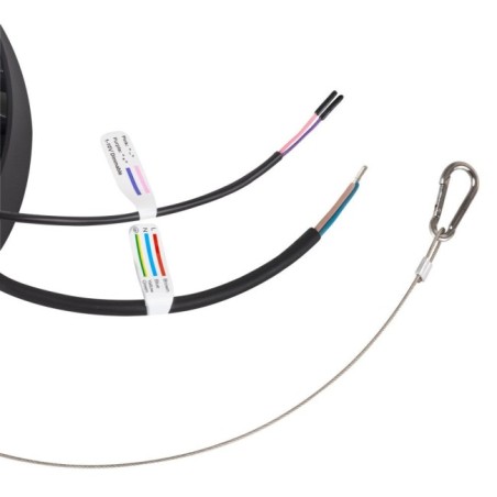 Suspension LED 100W réglable 72-120W, 18000Lm, Driver Lifud, 6000K