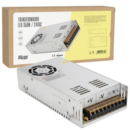 Transformateur 350W 24V 14,6A IP20