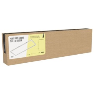 Cadre en aluminium pour panneau LED 120x30 cm avec certificats CE et RoHS