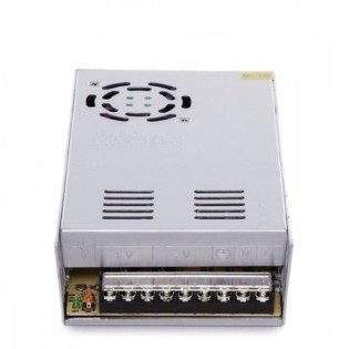 Transformateur 220VAC à 24VDC 400W 16,5A IP20 avec ventilateur