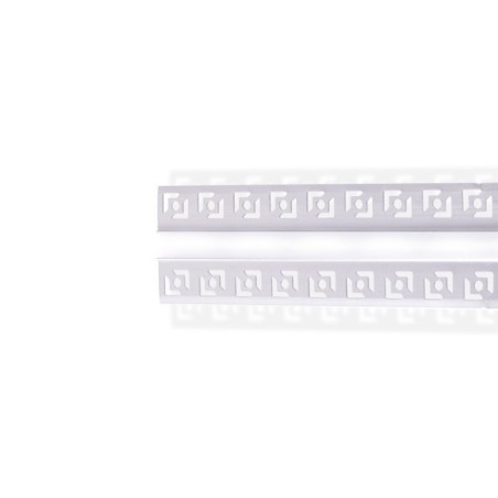Profil en aluminium encastré pour bande LED de 9 mm, 2 m, IP25