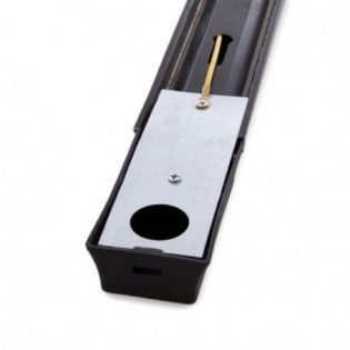 Rail monophase LED 2M Noir Aluminium Borna CE RoHS