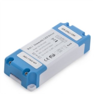 Driver DALI 12W, 12-48VDC, 300mA, IP20, PVC/ABS, 100-277V AC