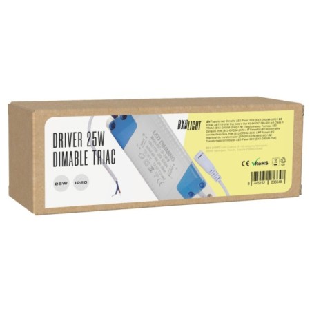 Driver ABT-15-24W 24W, 45-84VDC, 280-300mA, Classe II, TRIAC, IP20