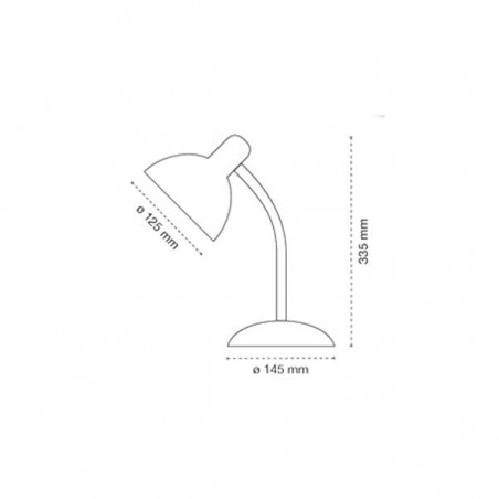 Lampe bureau LED Rétro Parga