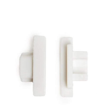 Profil en aluminium pour bande LED avec diffuseur opale de 2M