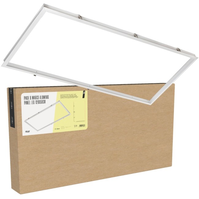 Panneau LED 1200x600mm Aluminium IP25 Certifiés CE et RoHS