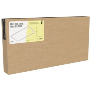 Panneau LED 1200x600mm Aluminium IP25 Certifiés CE et RoHS