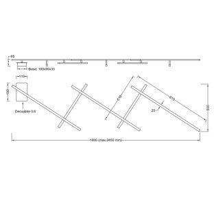 Plafonnier LED Indira (25W)