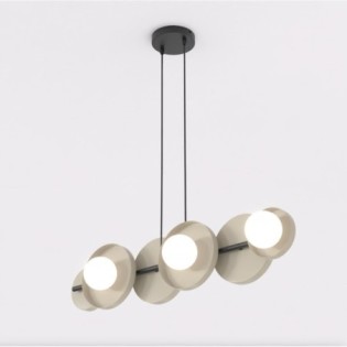 Suspension Aurevo moka (6 lumières)